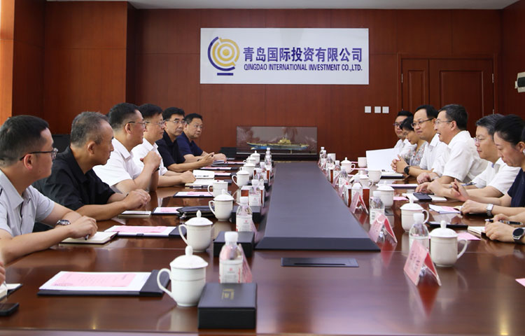 青島市人大常委會(huì)黨組副書記、副主任李紅兵帶隊(duì)到青島國(guó)投公司調(diào)研